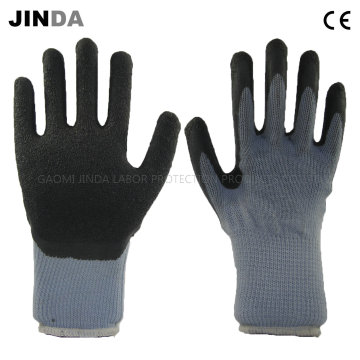 Latex Coated Yarn Shell Industrial Labor Protective Work Gloves (LH508)